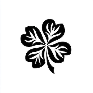 Vinyl Decal - Shamrock laptop sticker laptop decal book decal car decal Irish St. Patty Day 4 leaf clover
