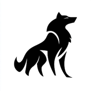 Vinyl Decal Wolf laptop sticker laptop decal book decal car decal phone vinyl