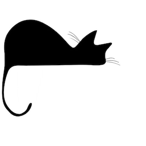 Vinyl Decal - Laptop Sticker Cat decal Cat sticker cat decal cat  Car Decal / Laptop Decal / Sticker