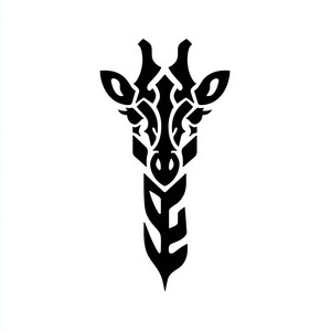 Vinyl Decal - Giraffe laptop sticker laptop decal book decal car decal Car Decal / Laptop Decal / Sticker