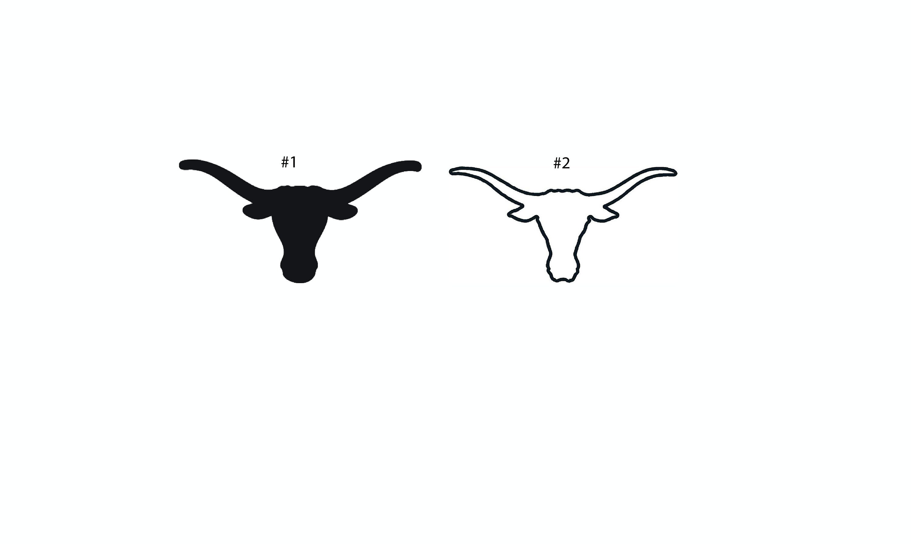 Texas Longhorn De Cut Vnyl Decal Stcker CLCK To EXPLORE - Etsy