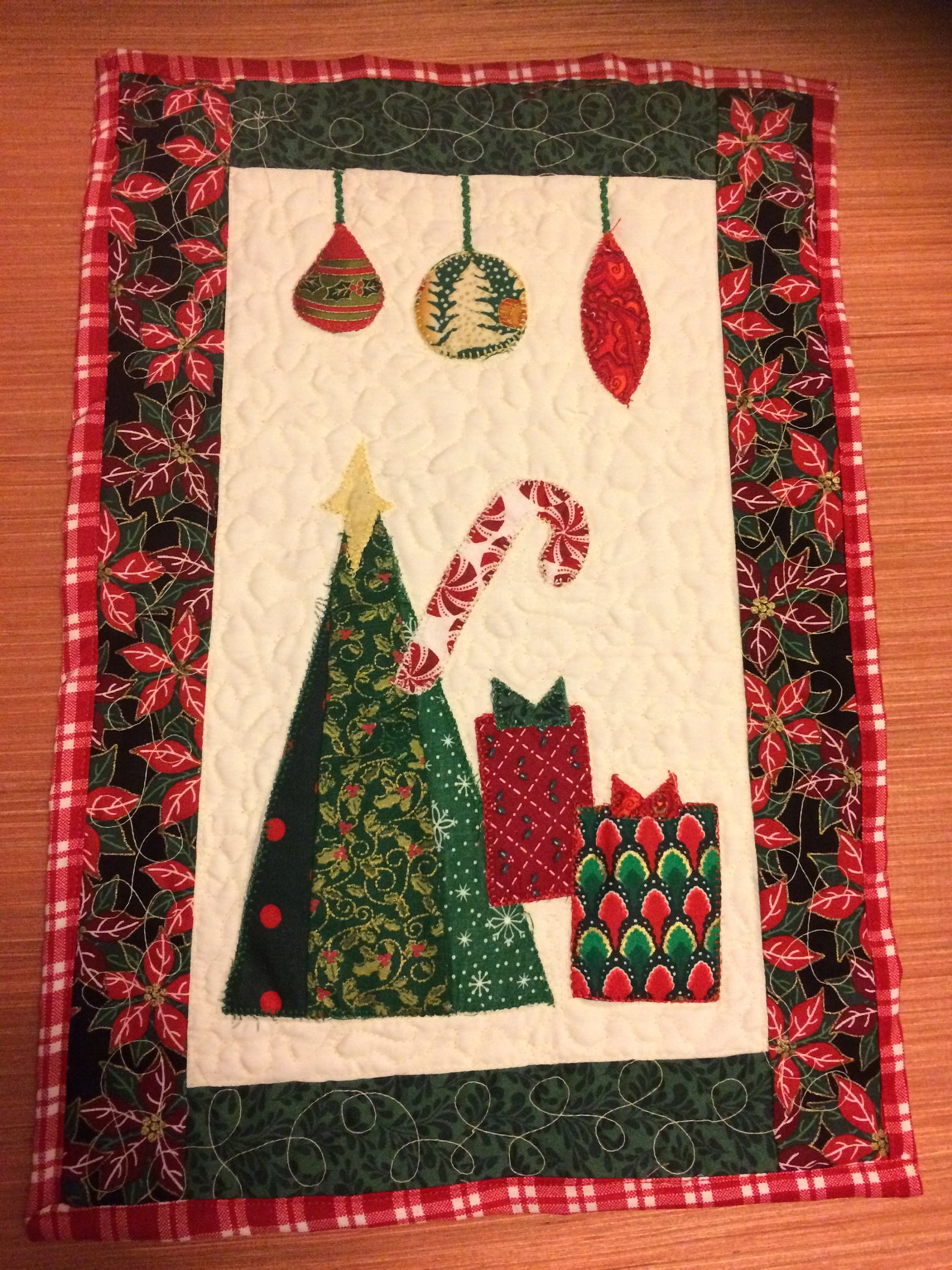 Christmas Miniature Quilt Etsy
