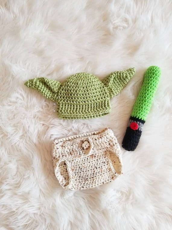 Lightsaber Baby Yoda Hat Prop 