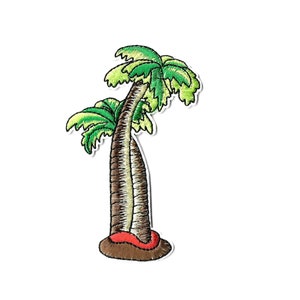 Palm Tree Large Patch Logo Symbol Emblem Memorabilia Embroidered Patches Bananas