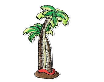 Palm Tree Large Patch Logo Symbol Emblem Memorabilia Embroidered Patches Bananas
