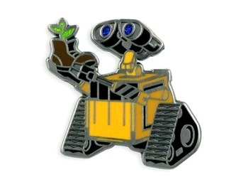 Wall-E Robot Enamel Pin [Metal & Enamel] Mondo Disney Pixar Memorabilia / WallE Lapel Pinback