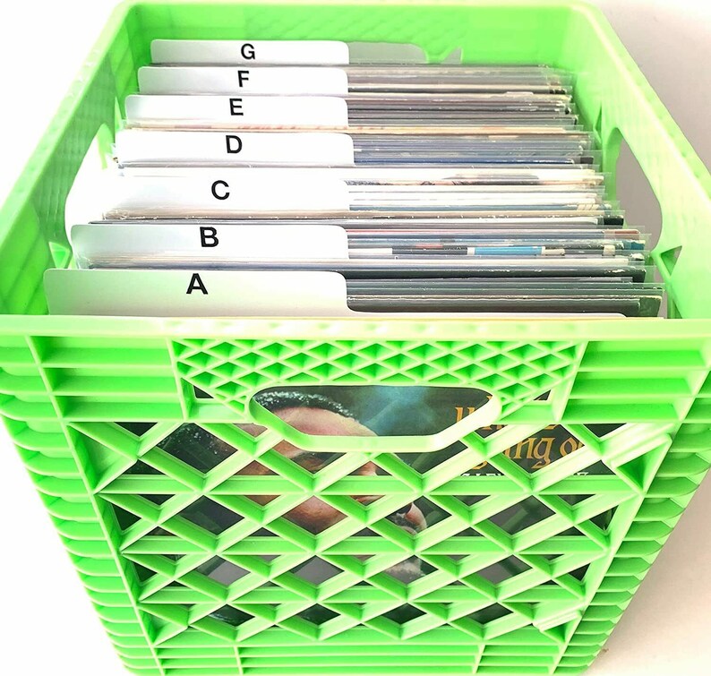 DIY Kit DoitYourself AZ Alphabetical Bin Dividers LP Etsy