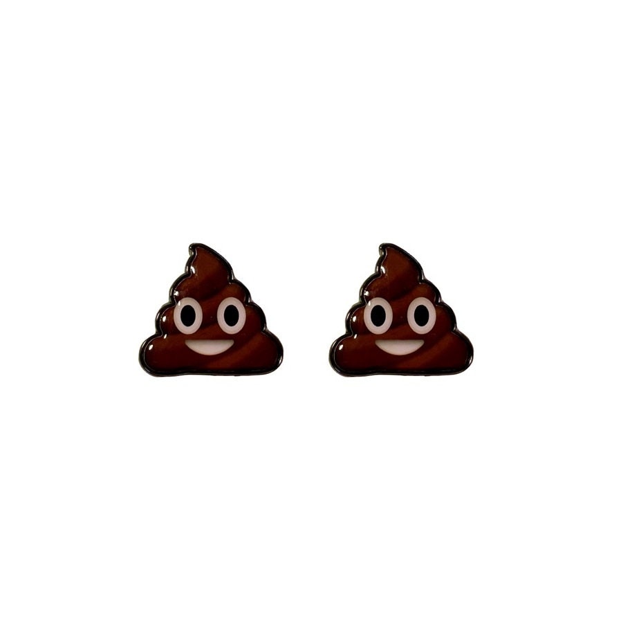 Poop Emoji Lapel Pin [metal & Enamel] Badge Pin-back Poo Pins Funny ...
