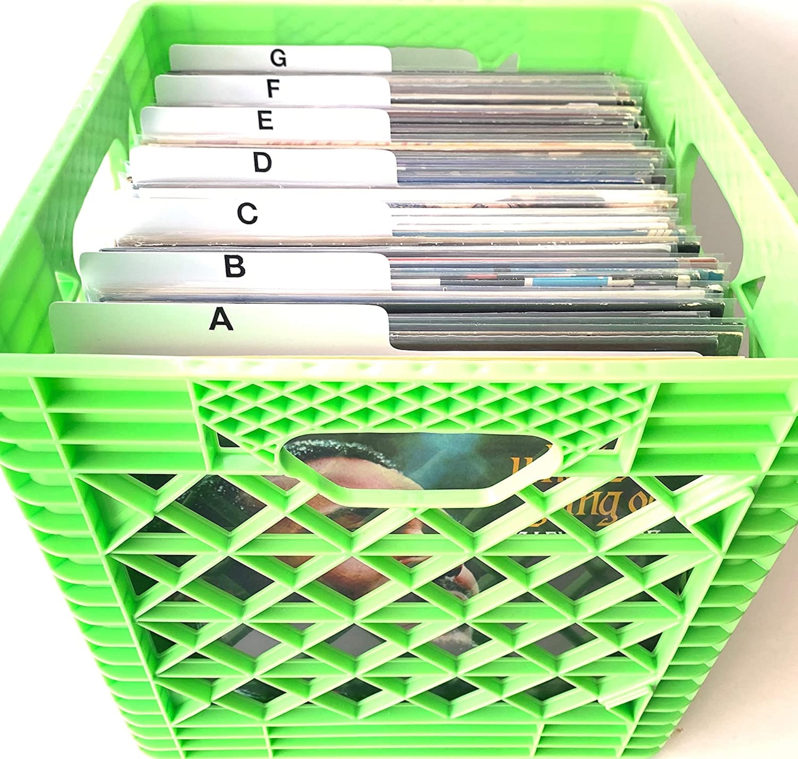AZ White Alphabetical Record Dividers / Cards Tabs 12inch Etsy