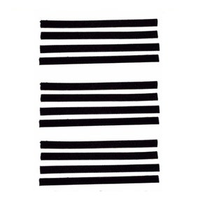 Black Vinyl Record Album Cleaning Strips [12-Pack] VPi Okki Nokki Clean Strip Set for 12-inch LP or EP Records & Albums