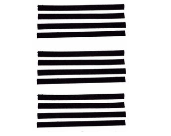 Schwarze Vinyl Album Reinigungsstreifen [12-Pack] VPi Okki Nokki Clean Strip Set für 12-Zoll LP oder EP Schallplatten & Alben