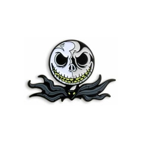 Jack Skellington and Sally The Nightmare Before Christmas Lapel Pin Metal Enamel Tim Burton Movie image 5