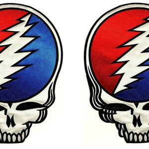 Gracie Abrams Hoodie Grateful Dead 3 1/2" Steal Your Face Patch Album Logo Rock Band Iron O U2013 Your Patch Store Helloween Patch