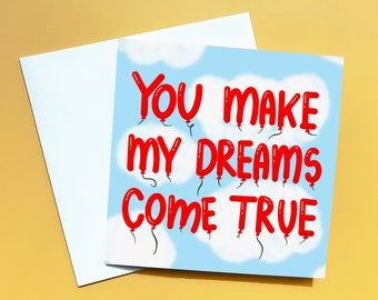 You Make My Dreams - Etsy
