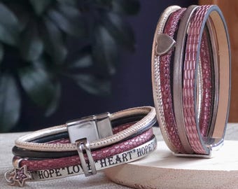Women's bracelet with heart – Heart bracelet for women – Gift for girlfriend, partner or mother – Jewelry gift idea
