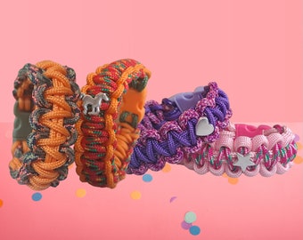 Bracelet coloré pour enfants (filles) – Bracelet vibrant avec perles, cadeau de rentrée scolaire, bijou arc-en-ciel, petit cadeau pour les anniversaires d'enfants