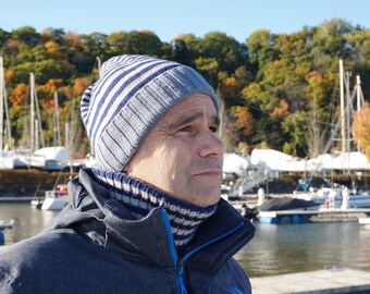 Cols en mérinos fait main pour adulte et enfant