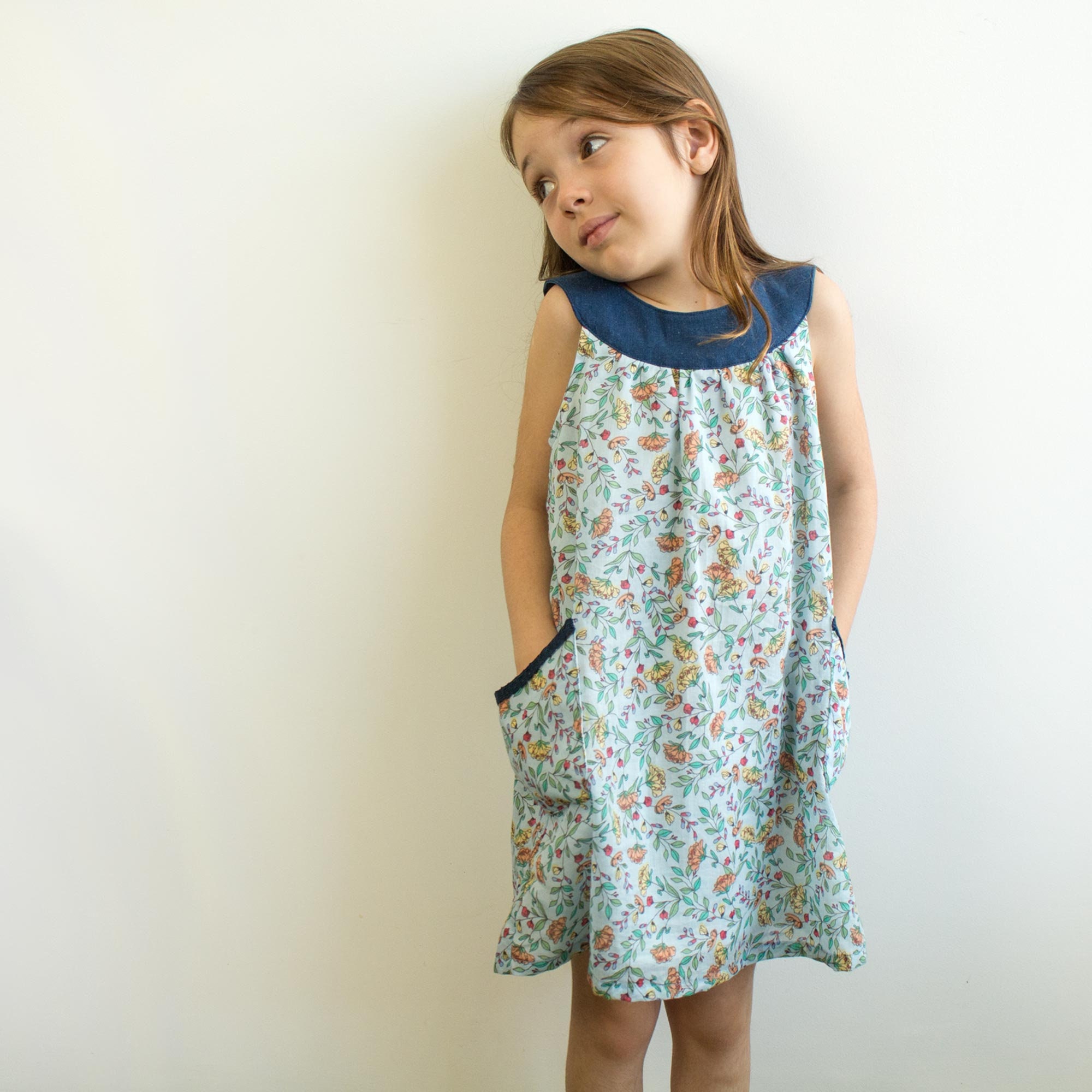 Yoke Dress PDF Sewing Pattern in Sizes 3-6-9 Months - Etsy