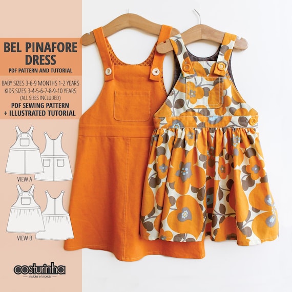 Linen Summer Dress for Children by Matona from Woollykins Australia