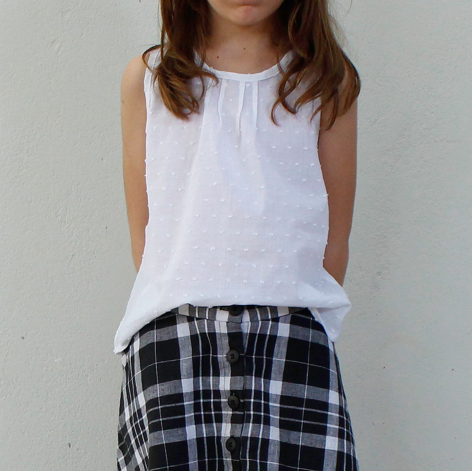 front tie top sewing pattern