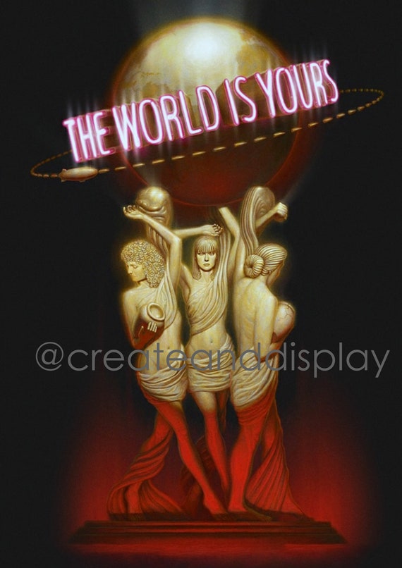スカーフェイス　THE WORLD IS YOURS　ミニチュア　新品 スカーフェイス THE WORLD IS YOURS ミニチュア 新品 Scarface