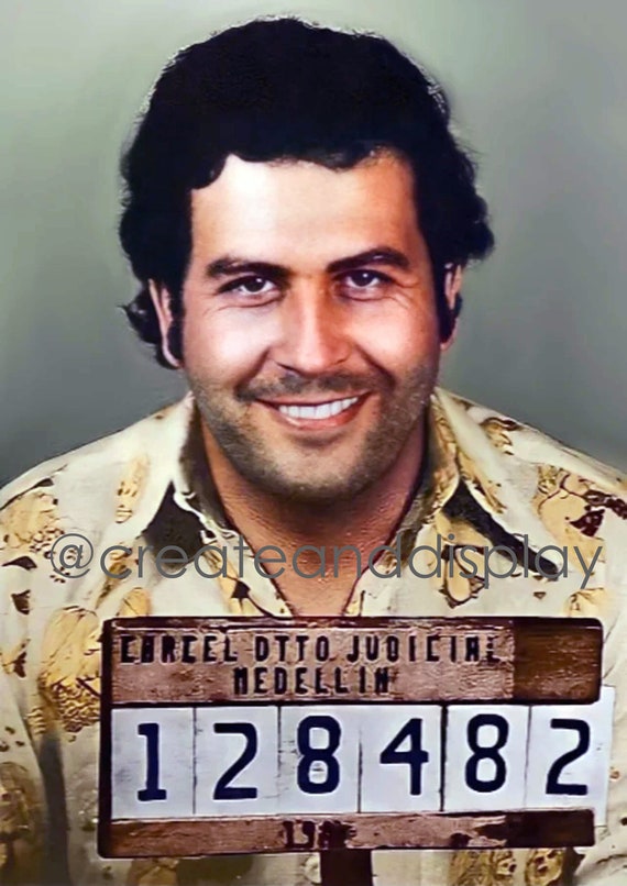 Pablo Escobar Mug Shot