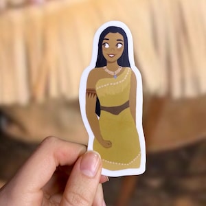 Pocahontas Princess Sticker