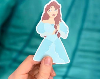 Little Mermaid Princess Sticker