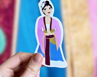 Warrior Princess Sticker