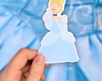 Cinderella Princess Sticker