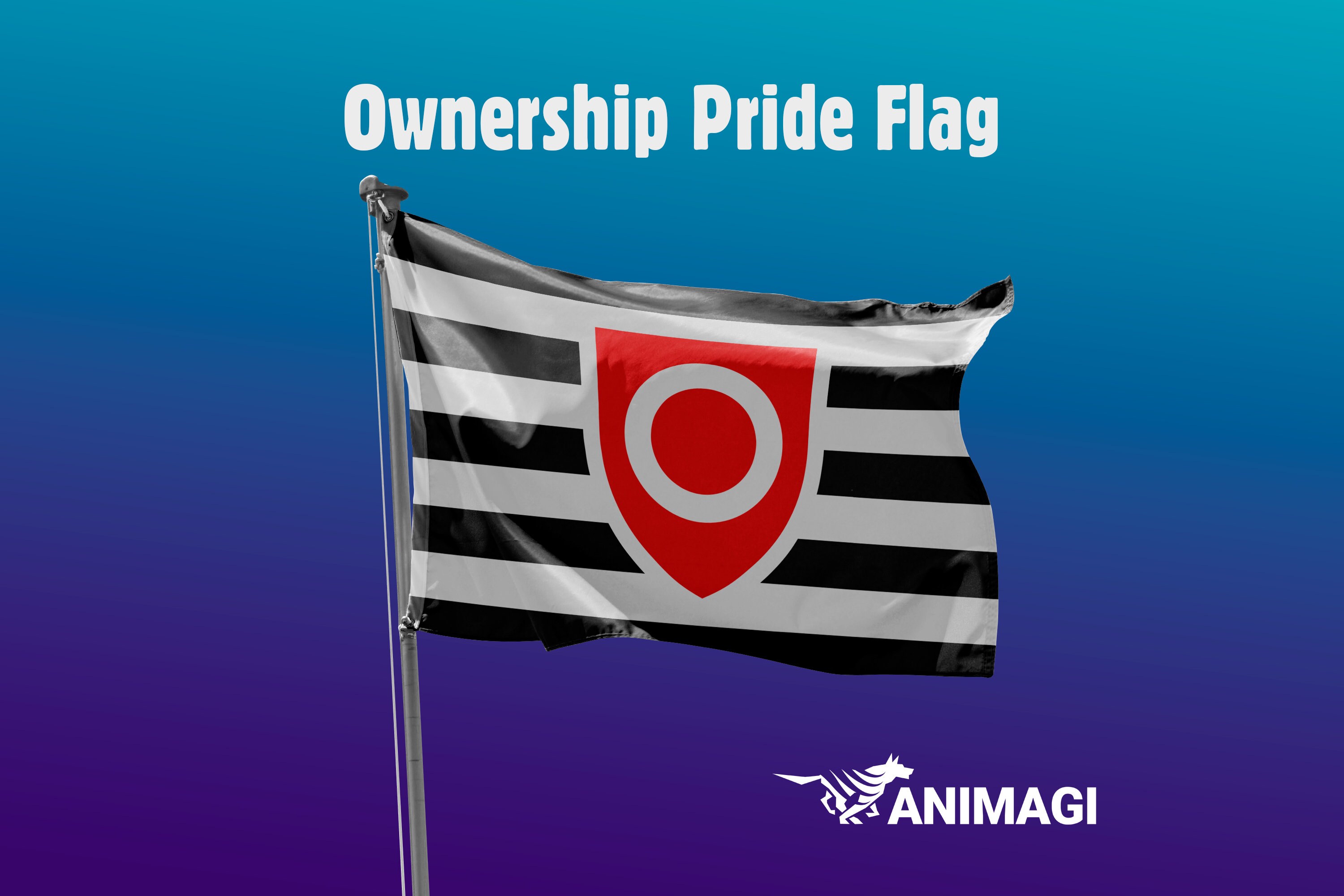 Ownership Pride Flag 5'x3' // 1.5mx0.9m 100 Etsy