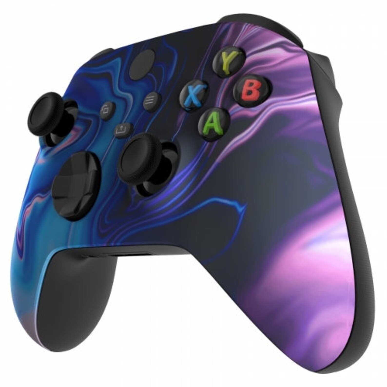 Customised Xbox One Series S/X Purple Chaos Controller Front Etsy