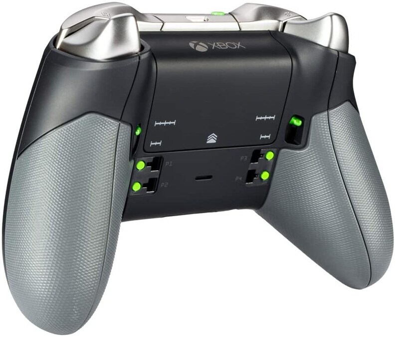 Xbox One Elite Black Controller Rear Grips Back Shell Etsy