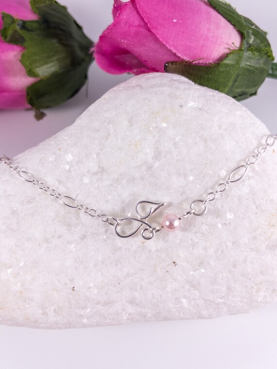 Initial 2024 j anklet