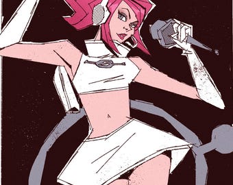 Ulala Space Channel 5 Print