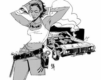 Muscle Car | Half-Life 2 Print
