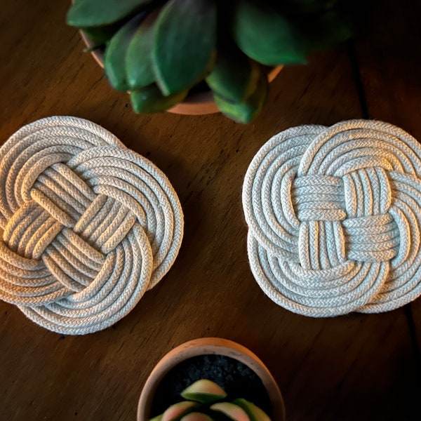 Celtic Knot Coasters Etsy