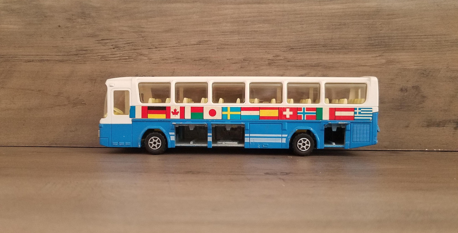 Majorette 3000 Series Large Mercedes Bus with a scale of 1/55 | Etsy