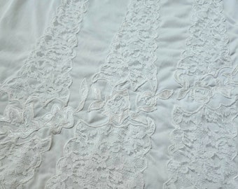 Vintage 60's White Half Slip Petticoat