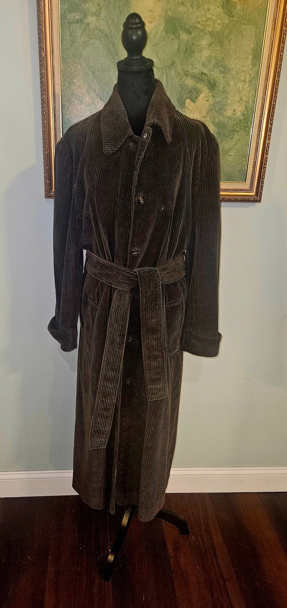 Vintage 70's Corduroy Duster by JH Collectibles in