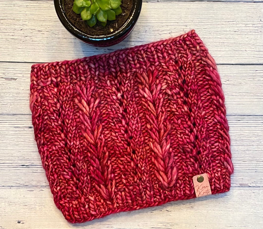 Colossal Wool Merino Knit Wool Cowl - Etsy