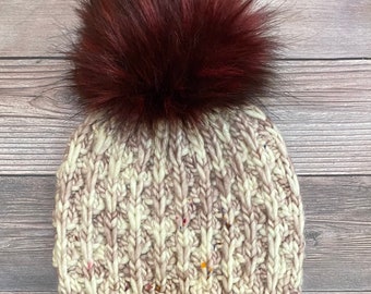 Merino Wool Knit Beanie