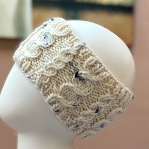 Merino Wool Twist Cable Headband
