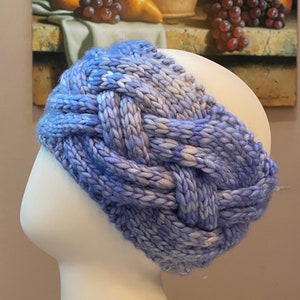 Merino Wool Double Braid Earwarmer