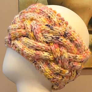 Merino Wool Double Braid Earwarmer