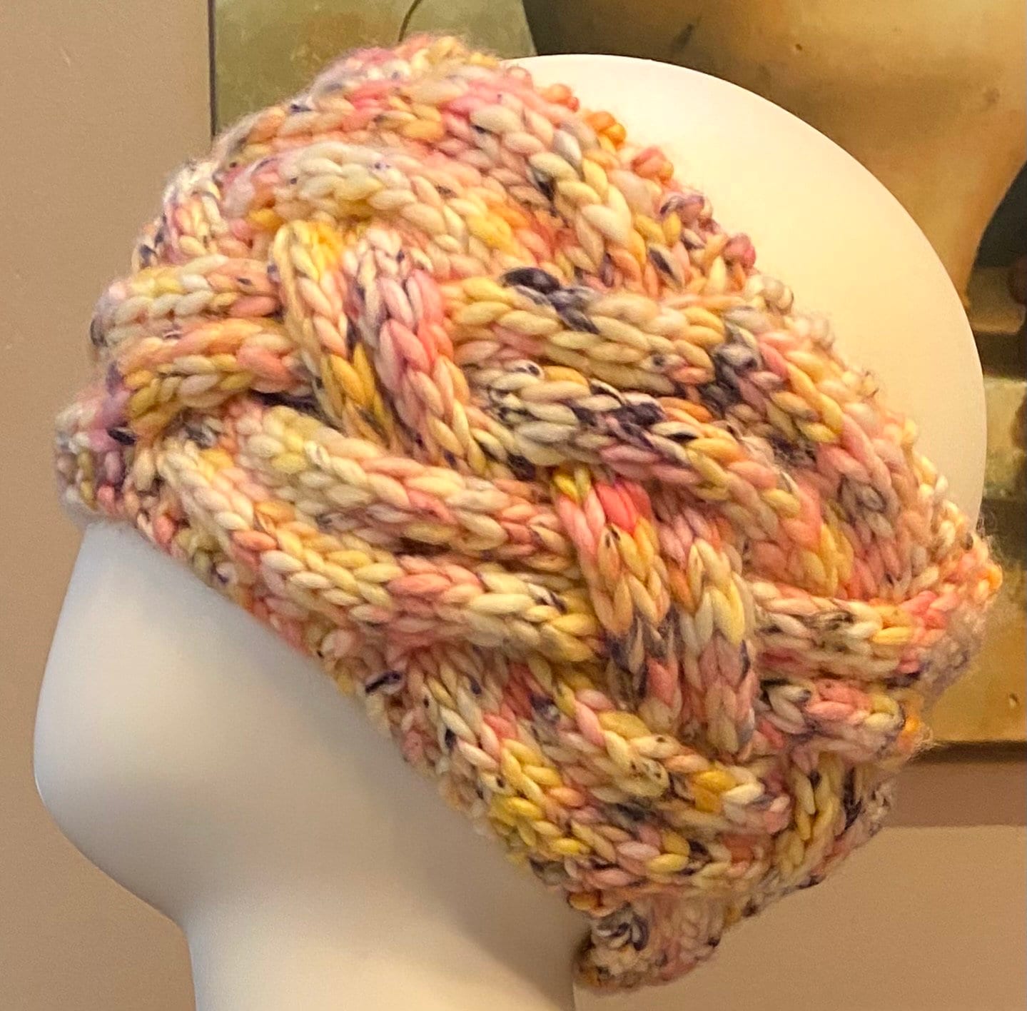 Merino Wool Double Braid Earwarmer - Etsy Australia display picture 3