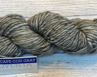 Malabrigo Noventa Yarn – Cape Cod Gray, Superwash Merino Wool