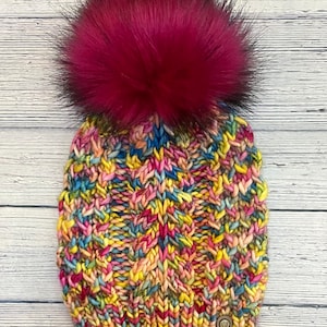 Merino Wool Knit Beanie
