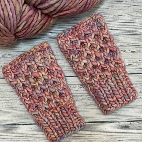 Pearl Drop Fingerless Mitts Pattern