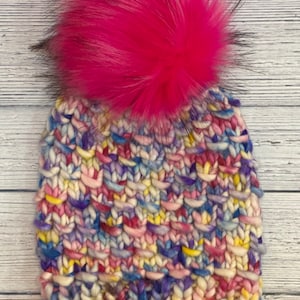 Adult Knit Merino Wool Beanie